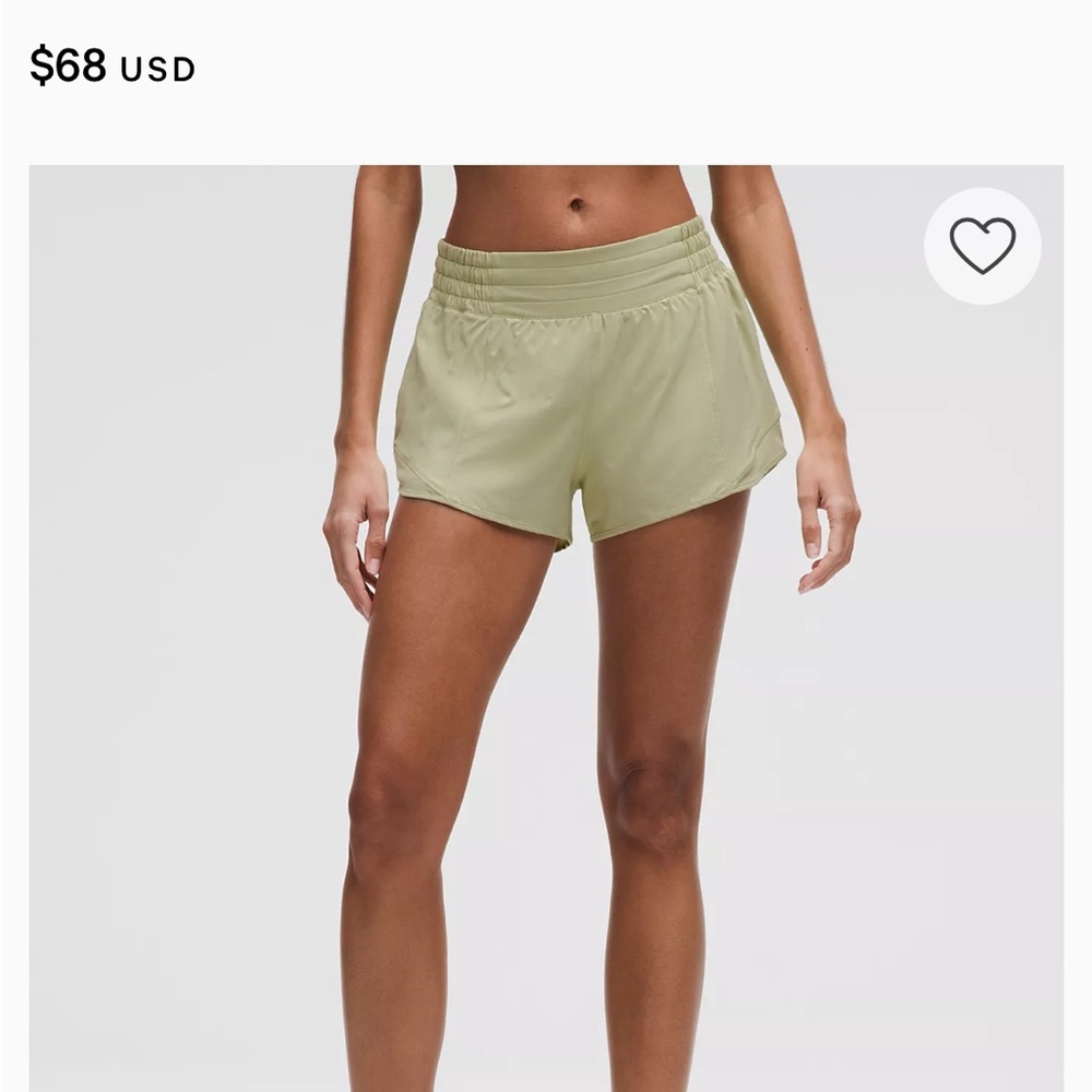 Lululemon Athletica hotty hot shorts